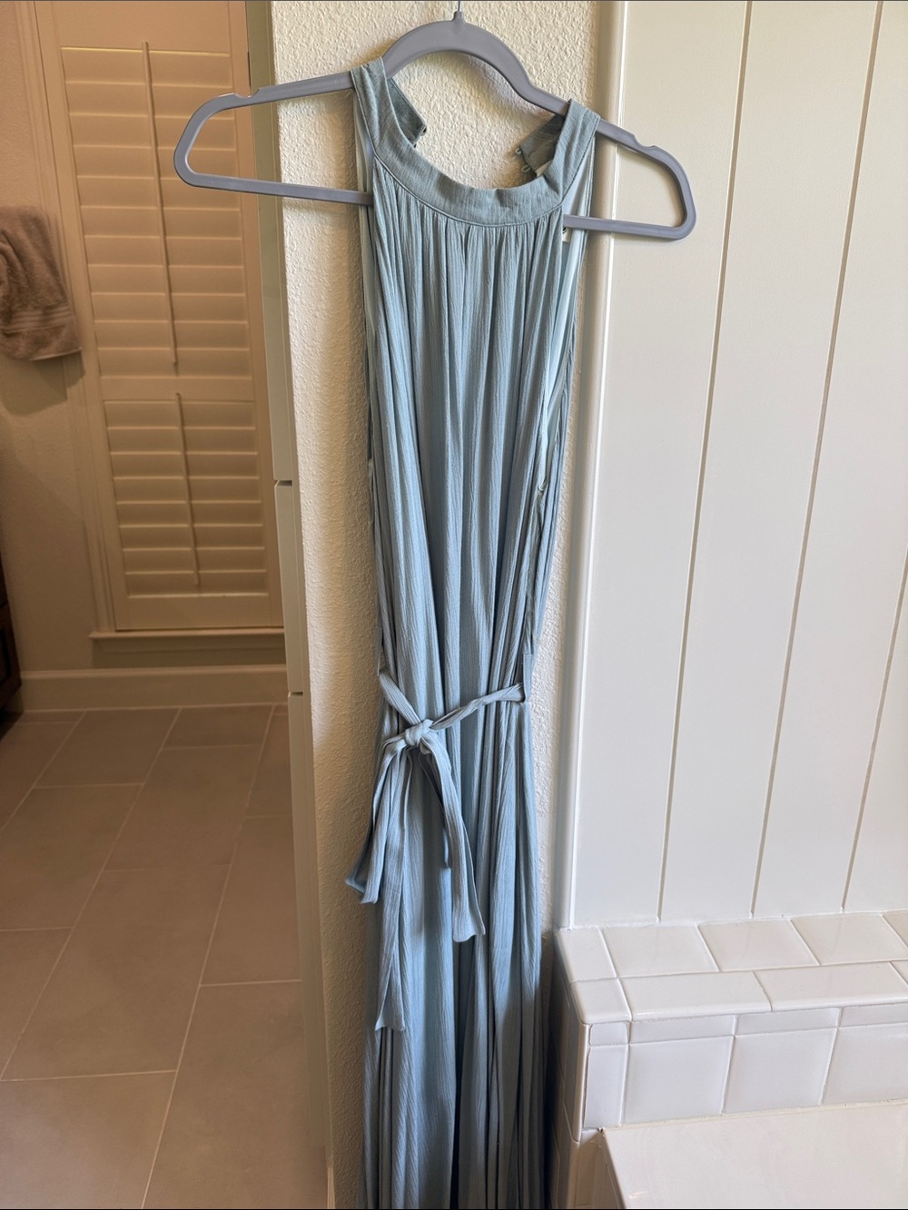 Pinkblush Light Blue Maxi Midi Dress - Picture 3 of 3